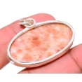 thumbnail image 2 of Golden Sunstone - Oregon Handmade 925 Silver Plated Jewelry Pendant 1.21" T32, Valentine's Day Gift, Birthday Gift, Beautiful Jewelry For Woman, 2 of 2