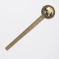 thumbnail image 2 of Sea lion Lace Bookmark in Antique Bronze - Gift for Bookworms and Bibliophiles, 2 of 5