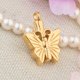 thumbnail image 5 of Cremación de Mariposas Cineraria Jinwen Colgante conmemorativo para mascotas Oro, 5 of 8