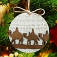 thumbnail image 4 of Christmas Nativity Ornaments Musical Jesus Birth Wooden Sign Nativity Scene Hanging Decor Religious Christian Easter Gifts, 4 of 8