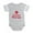 Heather Gray, variant on CafePress - Pickleball Is Better Than T - Cute Infant Baby Football Bodysuit