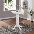 thumbnail image 2 of Boraam Florence 42in. Height Round Wood Pub Table - Buttermilk Finish, 2 of 7