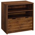 thumbnail image 1 of Pemberly Row Armoire de Rangement en Bois d'Ingénierie en Noyer, 1 of 12