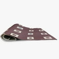 thumbnail image 3 of E by Design Li'l Boxes Indoor/Outdoor Rug - Dusty Purple - 2 x 3 ft., 3 of 3