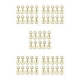 thumbnail image 1 of ZheElen 10pack/lot Metal Key Chain Snap Hooks - Accessories For Personalized Keychain Is Low gold 5Set, 1 of 6