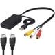 thumbnail image 1 of Cable HDMI a RCA, convertidor HDMI a RCA, AV 3RCA CVBS compuesto a 1080P HDMI adaptador de audio y vídeo compatible con NTSC para HDTV, Apple TV, PC, portátil, Xbox, DVD, etc. (hembra a macho) Xemadio 2036002, 1 of 9