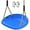 Blue Cushion Style Swing, variant on Heavy Duty Swing Seat for Adults Kids Tree Swing with Weather Proof Ropes Swing Set Accessories for Backyard Patio Garden Playground, Height Adjustable Black