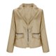 thumbnail image 5 of Blazers para las Mujeres Negocios Casual Manga Larga Solapa Cremallera Slim Fit Blazer de Trabajo, Chaqueta de Oficina Blazers de Negocios de las Mujeres, 5 of 7