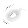 thumbnail image 2 of Phenofice 3 Pcs Outil de Réparation de Piston Trompette Joint de Valve Plastique Blanc Compact pour Professionnels, 2 of 8