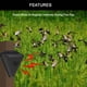 thumbnail image 5 of Bearachild Ahuyentador de pájaros solar negro - Alertas en tiempo real Bajo consumo de energía Fácil instalación Ahuyentador solar de animales Repelente de insectos y plagas, 5 of 6