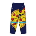 thumbnail image 3 of Lsque PLANETA EN FORMA DE PIZZA Print Women's Pajama Pants, Lounge Pant - Comfortable Home Wear,Elastic Waistband, Stylish Design-XX-Large, 3 of 9