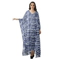thumbnail image 2 of Moomaya Women's Swimsuit Cover up Caftan Swimwear Sheer Turkish Kaftans Beach Long Dress, 2 of 6