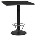 thumbnail image 4 of Flash Furniture 30" Square Laminate Top Pub Table in Black, 4 of 4