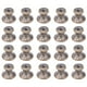 thumbnail image 3 of Juego de 20 Mini mangos de cabeza de seta para uñas, cajones pequeños, armarios, joyeros, tiradores, 3 of 8
