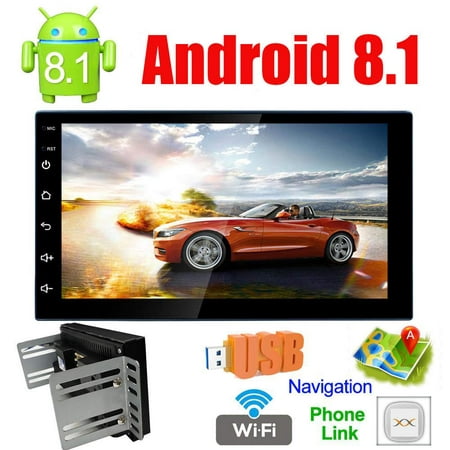 Android 8.1 Universal Car Multimedia MP5 Player GPS Navigation 7
