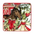 thumbnail image 4 of Certified International  Homestead Christmas 6" Canape/Luncheon/Snack Plates, Set of 4, 4 of 5