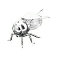 thumbnail image 1 of Wweixi Honey Jar Housewarming Gift Practical Cute Multiuse for Home Festive Kitchen Silver Silver 14x9.6x8cm, 1 of 4