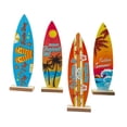 thumbnail image 2 of Lipstore 4 Pieces Surfboard Table Decoration Beach Sculpture Welcome to Paradise Sign, 2 of 8