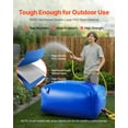 thumbnail image 3 of VEVOR Water Storage Bladder 105.7 Gallon Large Capacity Water Bag, Portable & Collapsible Soft Waters Container, Leakproof & Tear-Resistant PVC Emergency Waters Storage Tank for RV Truck & Outdoor Use, 3 of 9