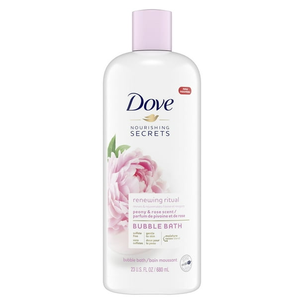 Dove Nourishing Secrets Bubble Bath Peony and Rose 23 oz
