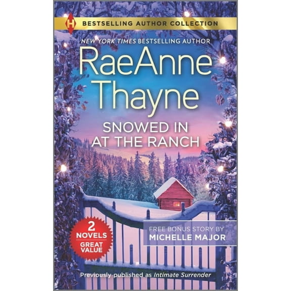 Snowed in at the Ranch & a Kiss on Crimson Ranch: A Holiday Romance Novel, (Paperback)