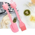 thumbnail image 3 of OUSITAID 2 Pcs/Set Oil Brush Spatula Multi-functional Cartoon Pig Shape Silicone Creative Cake Baking Scraper for Children 2 Pcs pink Kitchen Tool, 3 of 6