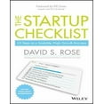thumbnail image 1 of The Startup Checklist: 25 Steps to a Scalable, High-Growth Business, 1 of 3