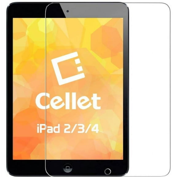 iPad 2, 3, 4 Tempered Glass Screen Protector Premium Tempered 9h Glass Screen Protector For iPad 2,3, & 4