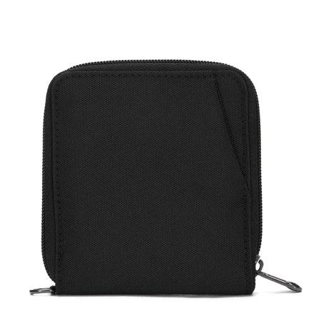防犯用 PacSafe スキミング防止 パックセーフ 財布 スリム ウォレット 二つ折 RFIDセーフ アラウンドウォレット 海外旅行 12970383(ei0a271)