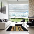 thumbnail image 7 of Ahgly Company Machine Washable Indoor Round Abstract Night Black Area Rugs, 8' Round, 7 of 7