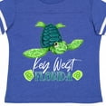 thumbnail image 4 of Inktastic Key West, Florida Happy Sea Turtle Boys or Girls Toddler T-Shirt, 4 of 5