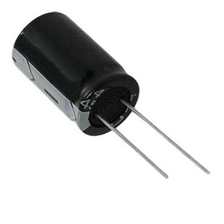 

12Pc Capacitor High Temperature Aluminum Electrolytic 1UF 100V 20% 105 Degree C Radial Lead VHT1M100