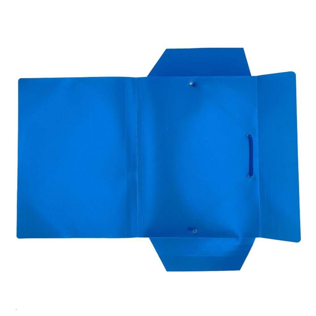 Ywmsfl 10 Pcs A4 Document Folder File Folder with Elastic Band Portfolios Folder Postal Folder Storage Bag for Student