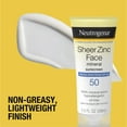 thumbnail image 4 of Neutrogena Sheer Zinc Dry-Touch Face SPF 50 Sunscreen Lotion, 2 fl. oz, 4 of 17