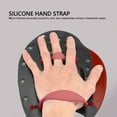 thumbnail image 3 of 1 Par de Paletas de Natació de Mano, Polipileno de Silicona, Aleta de Mano Ajustable, Ayuda para Arrrenamiento de Natacio para Hombres y Mujeres, 3 of 7
