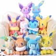 thumbnail image 2 of Pokemon Eevee Evolution Peluche Plush Toy Flareon Vaporeon Espeon Umbreon Leafeon Sylveon Pikachu Stuffed Doll Kid Xmas Gift, 2 of 5