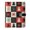 Halloween Check, variant on DIY Insect Printed Microfiber Leather Notebook 9.2x6.7" Refillable Binder Journal with Pen Loop&Pockets 100 Sheets