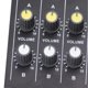 thumbnail image 4 of Mini Sound Mixer 8 Input 2 Output 4 Stereo Channels and 8 Mono Channels for Microphone, Line Mixer for Studio, Stage, Small Clubs, Bars, 4 of 4