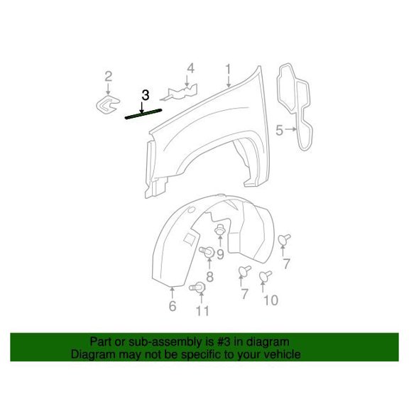 GM 25815065 Brace Asm-F/End Sh Met Diag