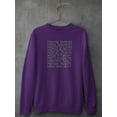 thumbnail image 3 of Positive Thinking More Energy Sweatshirt Men -Image by Shutterstock, Male x-Large, 3 of 4