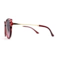 thumbnail image 3 of Womens Thin Oversize Cat Eye Butterfly 90s Designer Sunglasses Red Purple, 3 of 5