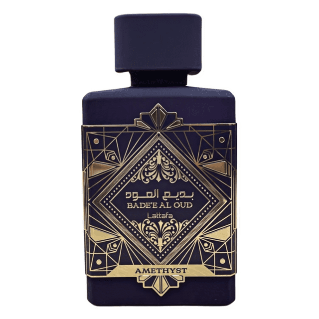 Badee Al Oud Amethyst EDP - 100ML by Lattafa (WITH VELVET POUCH)