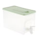 thumbnail image 1 of Dispensador de jugo helado con grifo, jarra, refrigerador, dispensador de bebidas ligero Tapa Verde 4L, 1 of 9