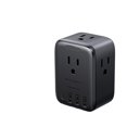 thumbnail image 1 of 20W Outlet Extender Power Strip, 4 AC Outlets 3 USB-A 1 USB-C Wall Charger ,Powerful Charging, 1 of 5