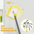 thumbnail image 3 of JEHONN Baseboard Cleaner Tool with Handle (Yellow), 3 of 8