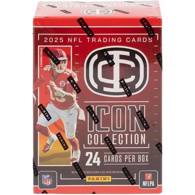 2025 Panini Mahomes Icon Collection Football Blaster Box