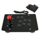 thumbnail image 5 of Controlador Joystick Gamepad Fight Stick Carcasa De Cristal Acrílico Con Botones Tipo Tarjeta 3D Y Ventosa De 50MM Longitud De Bola De 7CM Para Juegos ABS Negro, 5 of 7