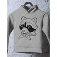 thumbnail image 3 of Raccoon With Shawl Hoodie Toddler -Image by Shutterstock,  5 Toddler, 3 of 4
