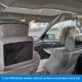 thumbnail image 4 of Yeacher Car Isolation Film -droplet , Fully Enclosed Transparent Isolation Curtain Protective Film Self-adhesive Partition Curtain For Cars, Taxies, 4 of 8