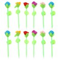 thumbnail image 1 of 12 bolígrafos de escritura con diseño de flores de peluche, bolígrafos novedosos, bolígrafos para probar telas., 1 of 8